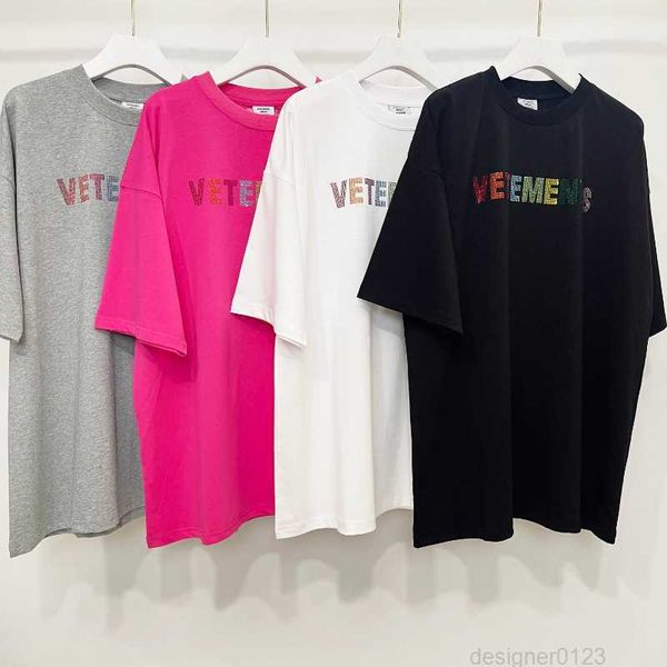 multicolor diamond vetements fashion t-shirt men 1 1 tee back collar text embroidered women shirts vtm, White;black
multicolor diamond vetements fashion t-shirt men 1 1 tee back collar text embroidered women shirts vtm, White;black