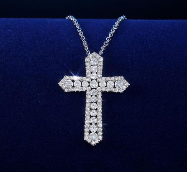 pendant necklaces luxury trendy silver plated cross for women and men shine white cz stone full paved fashion jewelry party gift8948255
pendant necklaces luxury trendy silver plated cross for women and men shine white cz stone full paved fashion jewelry party gift8948255