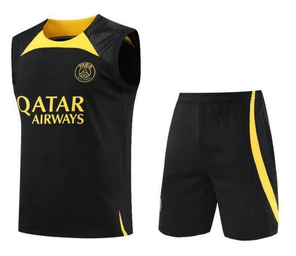22/23/24 tracksuit soccer jerseys 22-23 paris sportswear men training suit short sleeved suit football kit uniform chandal sweatshirt, Black;yellow
22/23/24 tracksuit soccer jerseys 22-23 paris sportswear men training suit short sleeved suit football kit uniform chandal sweatshirt, Black;yellow