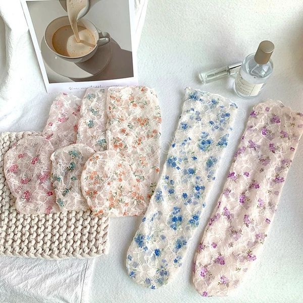 floral embroidery crystal silk socks summer ultra-thin transparent lace socks women breathable ruffle socks loose long socks, Pink;yellow
floral embroidery crystal silk socks summer ultra-thin transparent lace socks women breathable ruffle socks loose long socks, Pink;yellow