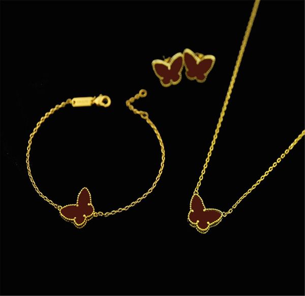 van 18k gold fashion classic sweet 4four leaf clover butterfly earrings bracelet necklace jewelry set for s925 silver van womeng2525510, Black
van 18k gold fashion classic sweet 4four leaf clover butterfly earrings bracelet necklace jewelry set for s925 silver van womeng2525510, Black