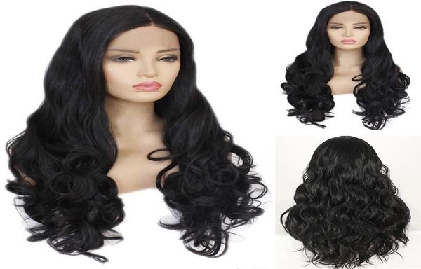 natural hairline soft black deep wavy synthetic lace front wigs with baby hair heat resistant middle part wig fashion women3175117
natural hairline soft black deep wavy synthetic lace front wigs with baby hair heat resistant middle part wig fashion women3175117