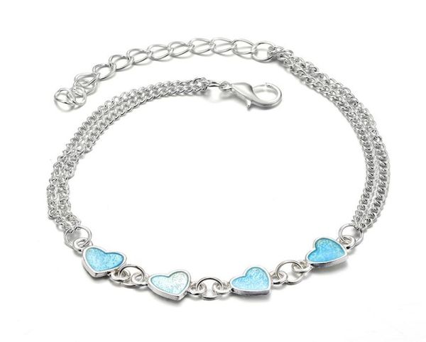 bohemia beach anklet women men luminous silver heart pendant pentagram star bracelet barefoot leg anklets foot jewelry8460306, Red;blue
bohemia beach anklet women men luminous silver heart pendant pentagram star bracelet barefoot leg anklets foot jewelry8460306, Red;blue