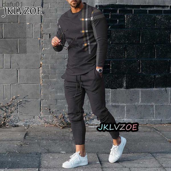 autumn men clothing 3d print line men's long sleeves t-shirt+pants 2pcs sets male tracksuit sportwaer jogger outfit suit for men l23052, White;black
autumn men clothing 3d print line men's long sleeves t-shirt+pants 2pcs sets male tracksuit sportwaer jogger outfit suit for men l23052, White;black