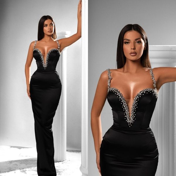gorgeous black evening dresses beads straps sweetheart formal mermaid party prom dress pleats dresses for special occasion, Black;red
gorgeous black evening dresses beads straps sweetheart formal mermaid party prom dress pleats dresses for special occasion, Black;red