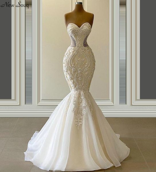 vestido de novia graceful mermaid wedding dresses sweetheart neck luxury beaded bridal gowns custom made 20209565043, White
vestido de novia graceful mermaid wedding dresses sweetheart neck luxury beaded bridal gowns custom made 20209565043, White