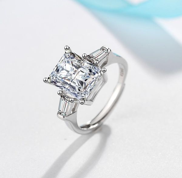 f6 flash square zirconium wedding rings for women s925 sterling silver korean fashion index finger adjustable size ring ins tide3931430, Slivery;golden
f6 flash square zirconium wedding rings for women s925 sterling silver korean fashion index finger adjustable size ring ins tide3931430, Slivery;golden
