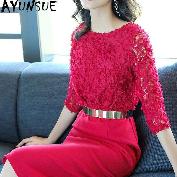 dresses ayusnue spring summer elegant dress women pencil office dress lace bodycon women's dresses midi vestido de festa 2022 kj3948, Black;gray
dresses ayusnue spring summer elegant dress women pencil office dress lace bodycon women's dresses midi vestido de festa 2022 kj3948, Black;gray