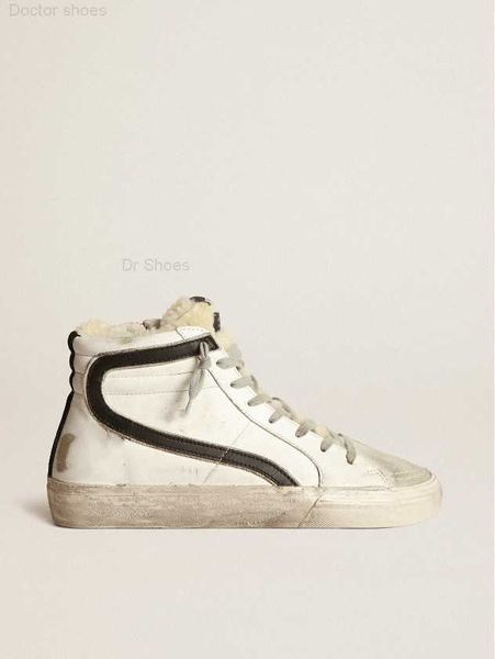 high dirty shoes designer luxurious italian vintage handmade leather slide sneakers with shearling inlays, Black
high dirty shoes designer luxurious italian vintage handmade leather slide sneakers with shearling inlays, Black