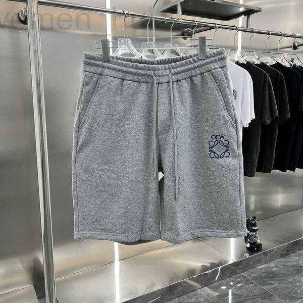 women's shorts designer rowe 23 spring/summer new letter printing hand painted drawstring capris for men's leisure, White;black
women's shorts designer rowe 23 spring/summer new letter printing hand painted drawstring capris for men's leisure, White;black