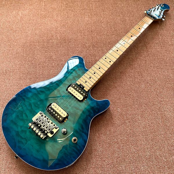 custom shop, blue quilted maple electric guitars, split piece stitching guitars, ing
custom shop, blue quilted maple electric guitars, split piece stitching guitars, ing