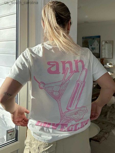 back letter print graphic t-shirt woman 2023 summer round neck cotton ashion short sleeve t-shirts casual classic tees l230522, White
back letter print graphic t-shirt woman 2023 summer round neck cotton ashion short sleeve t-shirts casual classic tees l230522, White