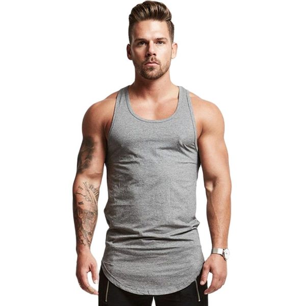 solid bodybuilding tank men gym workout fitness sleeveless shirt male summer cotton undershirt casual singlet vest, White;black
solid bodybuilding tank men gym workout fitness sleeveless shirt male summer cotton undershirt casual singlet vest, White;black