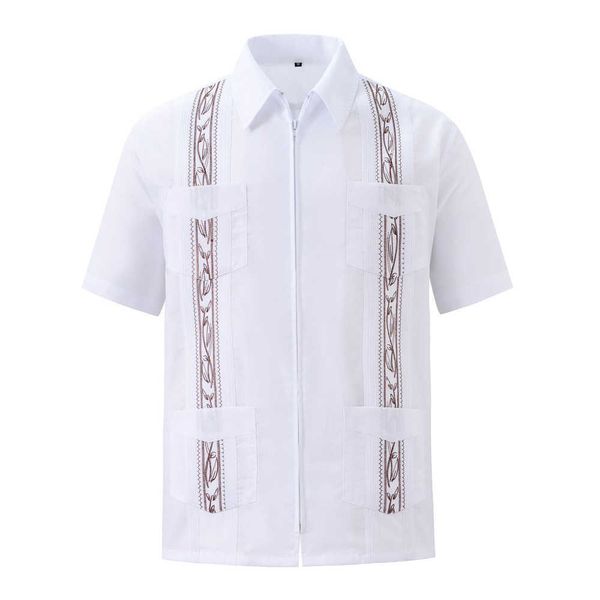 factory customized oem fashion men's shirts indian styles puerto rican style full zipper guayaberas shirts htj, White;black
factory customized oem fashion men's shirts indian styles puerto rican style full zipper guayaberas shirts htj, White;black