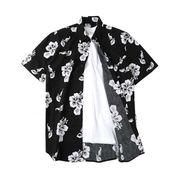 short sleeve custom beach shirt printed eco friendly hawaiian aloha shirts for men lzz, White;black
short sleeve custom beach shirt printed eco friendly hawaiian aloha shirts for men lzz, White;black