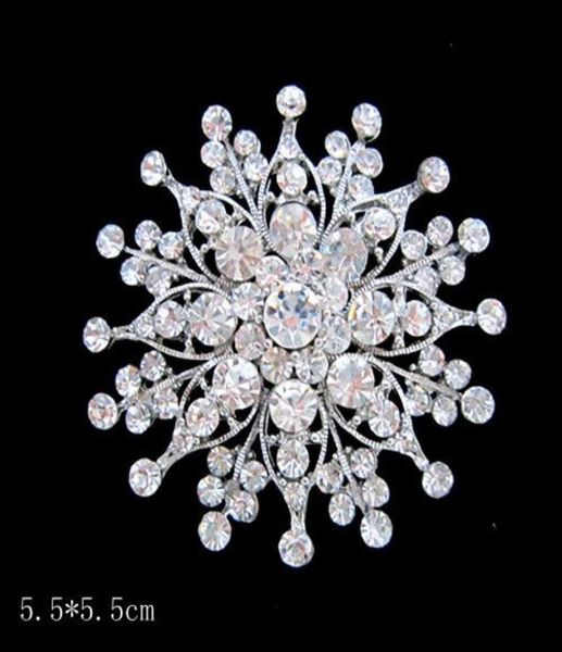 large size silver plated clear rhinestone crystal vintage diamante wedding brooch pin3192138, Gray
large size silver plated clear rhinestone crystal vintage diamante wedding brooch pin3192138, Gray