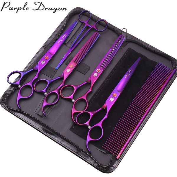 salon purple dragon dog grooming scissors 7.0'' japan steel straight shears thinning shears chunker scissors pet curved scissors z
salon purple dragon dog grooming scissors 7.0'' japan steel straight shears thinning shears chunker scissors pet curved scissors z