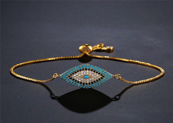 trendy turkish gold evil eye bracelet pave cz blue eyes chain bangles adjustable female party jewelry9491758, Golden;silver
trendy turkish gold evil eye bracelet pave cz blue eyes chain bangles adjustable female party jewelry9491758, Golden;silver