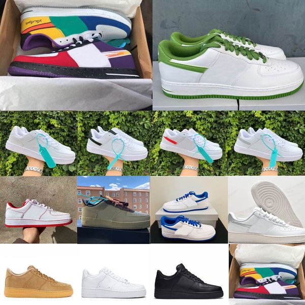 fashion forces low mens women casual shoes airs high 1 one triple white black wheat utility shadow 1s classic 1 07 ''af1'
fashion forces low mens women casual shoes airs high 1 one triple white black wheat utility shadow 1s classic 1 07 ''af1'