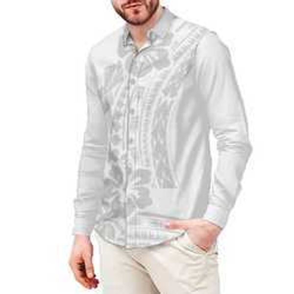 sunday custom white mens shirts polynesian samoan tribal pattern design formal men's longsleeved oversized button shirt z, White;black
sunday custom white mens shirts polynesian samoan tribal pattern design formal men's longsleeved oversized button shirt z, White;black