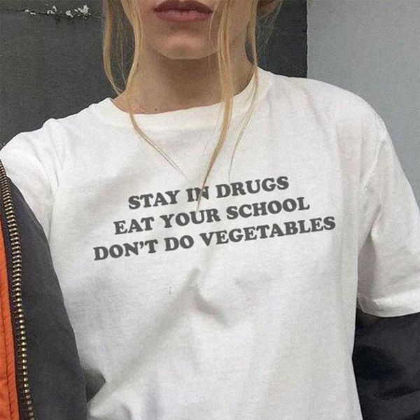 t-shirt porzingis women's elegant tee summer new leter printed eat your school slogan cotton tshirt, White
t-shirt porzingis women's elegant tee summer new leter printed eat your school slogan cotton tshirt, White