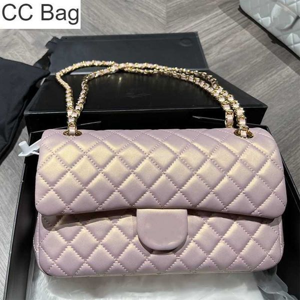 cc bag 9a classic designer bag women gold chain shoulder bag leather 25cm double flap fashion crossbody tote purses handbag ladies luxury ha, White
cc bag 9a classic designer bag women gold chain shoulder bag leather 25cm double flap fashion crossbody tote purses handbag ladies luxury ha, White