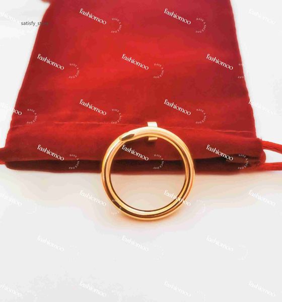 fashiomoo designer nail ring luxury jewelry midi rings for women titanium steel alloy gold-plated process fashion accessories never fade not, Silver
fashiomoo designer nail ring luxury jewelry midi rings for women titanium steel alloy gold-plated process fashion accessories never fade not, Silver