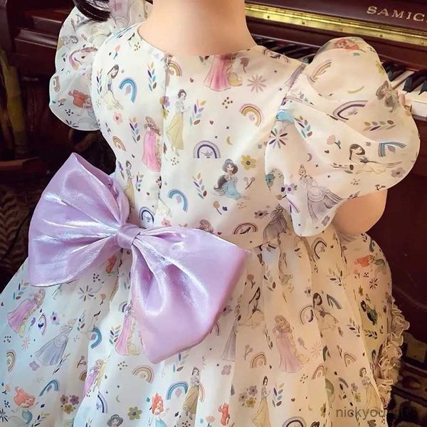 girl's dresses girls summer dress with bow children floral short sleeve princess for cute chiffon party fits 2-10years r230607, Red;yellow
girl's dresses girls summer dress with bow children floral short sleeve princess for cute chiffon party fits 2-10years r230607, Red;yellow