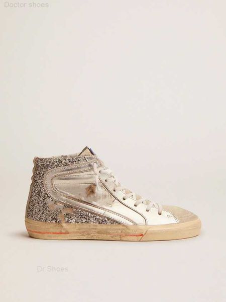 shoe slide sneakers high dirty designer luxurious italian vintage handmade with laminated leather upper silver sequins, Black
shoe slide sneakers high dirty designer luxurious italian vintage handmade with laminated leather upper silver sequins, Black