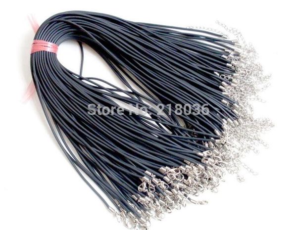 100pcs black rubber choker collar pendant necklace cord 2mm string strap fashion jewelry for women beads diy accessories new 45cm 1817289, Silver
100pcs black rubber choker collar pendant necklace cord 2mm string strap fashion jewelry for women beads diy accessories new 45cm 1817289, Silver