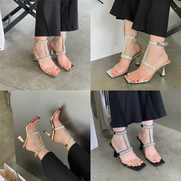 summer sandals new arrival women sandal fashion narrow band crystal thin heels drees pumps shoes open toe slides 230511, Black
summer sandals new arrival women sandal fashion narrow band crystal thin heels drees pumps shoes open toe slides 230511, Black