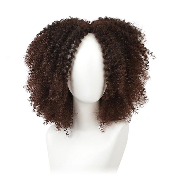 14 inches brown synthetic curly wigs for women 9 colors ombre short afro wig african american natural black hair6539105
14 inches brown synthetic curly wigs for women 9 colors ombre short afro wig african american natural black hair6539105