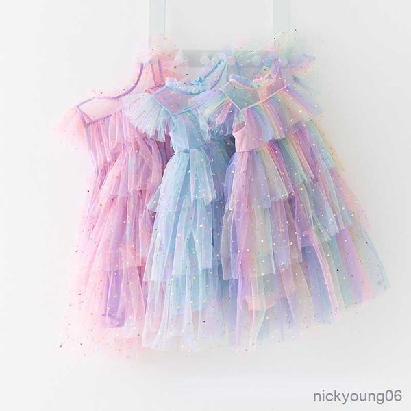 girl's dresses girls tulle super fairy princess fly sleeve sequined dress children mesh birthday party vestidos r230607, Red;yellow
girl's dresses girls tulle super fairy princess fly sleeve sequined dress children mesh birthday party vestidos r230607, Red;yellow