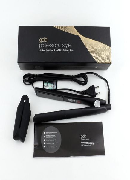2021 hair straighteners professional styler flat iron straightener gold styling tool black color good quality with retail box8950341
2021 hair straighteners professional styler flat iron straightener gold styling tool black color good quality with retail box8950341