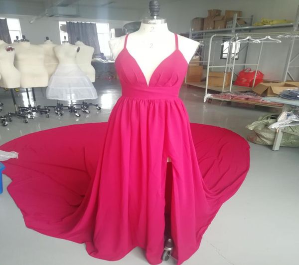 prom dress chiffon aline homecoming spaghetti straps party with long train and split custom made wear2210266, Black
prom dress chiffon aline homecoming spaghetti straps party with long train and split custom made wear2210266, Black