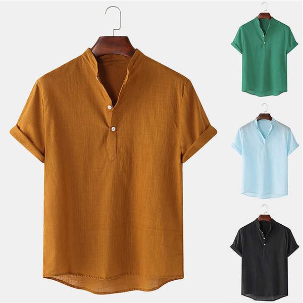 hawaiian new summer solid color short sleeve for men's shirts colorful casual cotton and linen chemise homme ad, White;black
hawaiian new summer solid color short sleeve for men's shirts colorful casual cotton and linen chemise homme ad, White;black