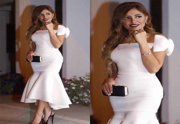 arabric short white cocktail dresses 2020 off shoulder bow mermaid tea length modest prom party evening gowns custom made4949939, Black
arabric short white cocktail dresses 2020 off shoulder bow mermaid tea length modest prom party evening gowns custom made4949939, Black