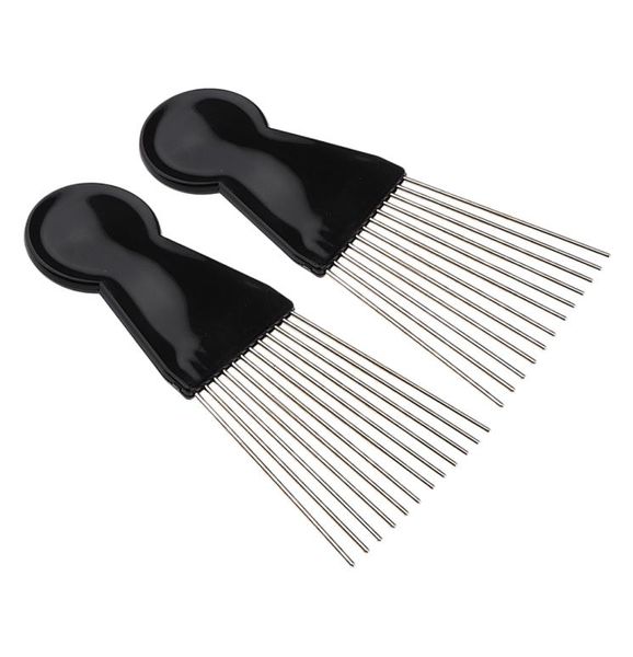 2piece afro fan pick metal african american hair comb hairdressing styling tools2295055, Silver
2piece afro fan pick metal african american hair comb hairdressing styling tools2295055, Silver