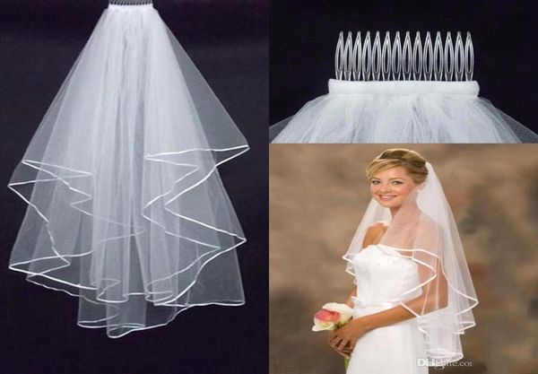 2 layers tulle bridal veils wedding bridal accessory 2019 short bridal veils 7308521, Black
2 layers tulle bridal veils wedding bridal accessory 2019 short bridal veils 7308521, Black