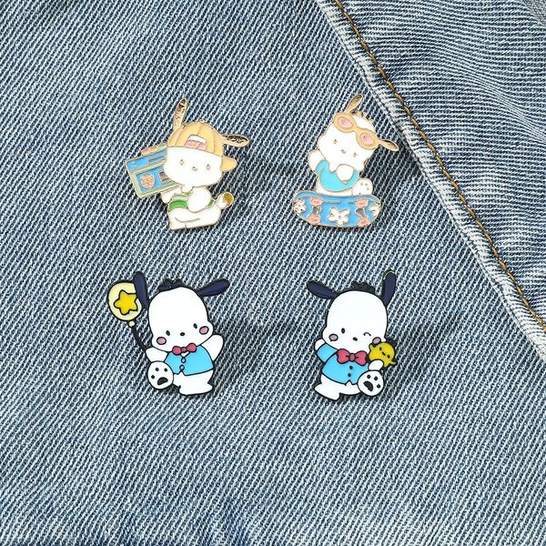 skateboarding dog brooch cute anime movies games hard enamel pins collect metal cartoon brooch backpack hat bag collar lapel badges, Blue
skateboarding dog brooch cute anime movies games hard enamel pins collect metal cartoon brooch backpack hat bag collar lapel badges, Blue
