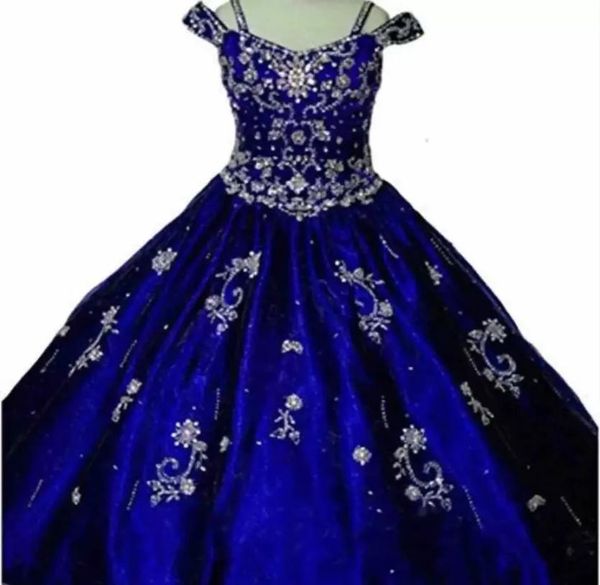 new royal blue ball gown girls pageant dresses off shoulder crystal beading princess tulle puffy kids flower girls birthday 7585453, White;red
new royal blue ball gown girls pageant dresses off shoulder crystal beading princess tulle puffy kids flower girls birthday 7585453, White;red