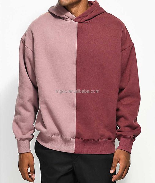 split rose multi color hoodie vertical seam middle custom sweatshirts elastic bottom hem mens pullover, Black
split rose multi color hoodie vertical seam middle custom sweatshirts elastic bottom hem mens pullover, Black