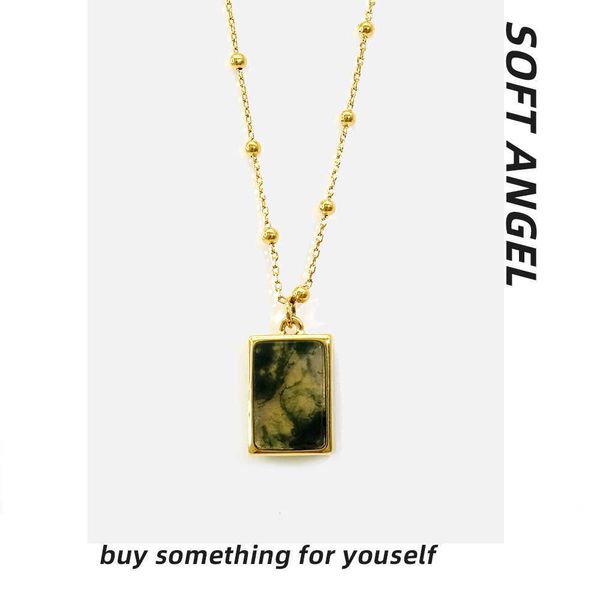 medieval vintage geometric agate neckchain small and irregular pattern women's pendant necklace sweater chain, Black
medieval vintage geometric agate neckchain small and irregular pattern women's pendant necklace sweater chain, Black