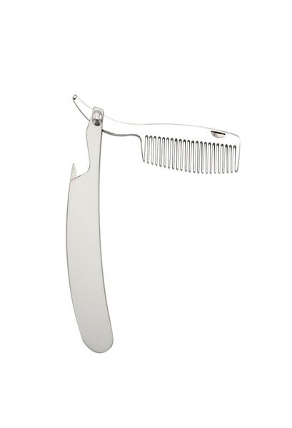 made of stainless steel foldable exquisite portable pocket comb for convenient travel use beard comb6427156, Silver
made of stainless steel foldable exquisite portable pocket comb for convenient travel use beard comb6427156, Silver