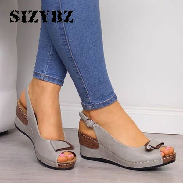 wedge sandals women new summer shoes female peep-toe comfortable buckle strap sandals slip-on flat sandals female sandalias, Black
wedge sandals women new summer shoes female peep-toe comfortable buckle strap sandals slip-on flat sandals female sandalias, Black