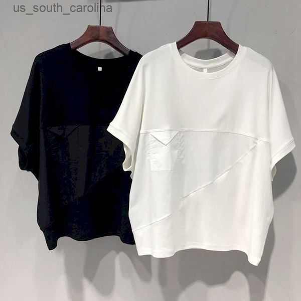 oversized t shirts women solid color patchwork short sleeve t-shirt 2023 summer trend loose casual bat sleeve t shirt design l230522, White
oversized t shirts women solid color patchwork short sleeve t-shirt 2023 summer trend loose casual bat sleeve t shirt design l230522, White