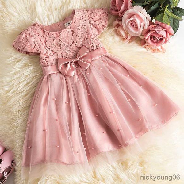 girl's dresses baby girls dress for summer flower vestidos wedding party kids pearls tulle princess children's r230607, Red;yellow
girl's dresses baby girls dress for summer flower vestidos wedding party kids pearls tulle princess children's r230607, Red;yellow