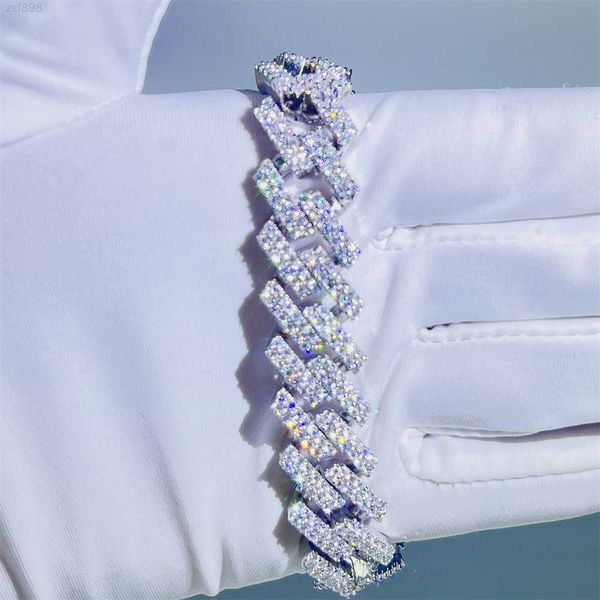 luxury jewelry mens s925 hip hop cuban link chain wholesale vvs moissanite cuban bracelet iecd out, Silver
luxury jewelry mens s925 hip hop cuban link chain wholesale vvs moissanite cuban bracelet iecd out, Silver