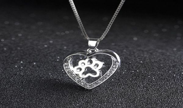 whole fashion dog paw print heart pendant necklace for women spring style animal lover necklaces jewelry accessory7129237, Silver
whole fashion dog paw print heart pendant necklace for women spring style animal lover necklaces jewelry accessory7129237, Silver