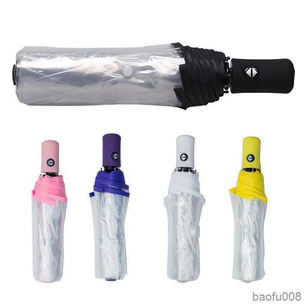 umbrellas transparent umbrella automatic umbrella rain women men sun rain auto umbrella compact folding windproof style clear umbrella r2306
umbrellas transparent umbrella automatic umbrella rain women men sun rain auto umbrella compact folding windproof style clear umbrella r2306